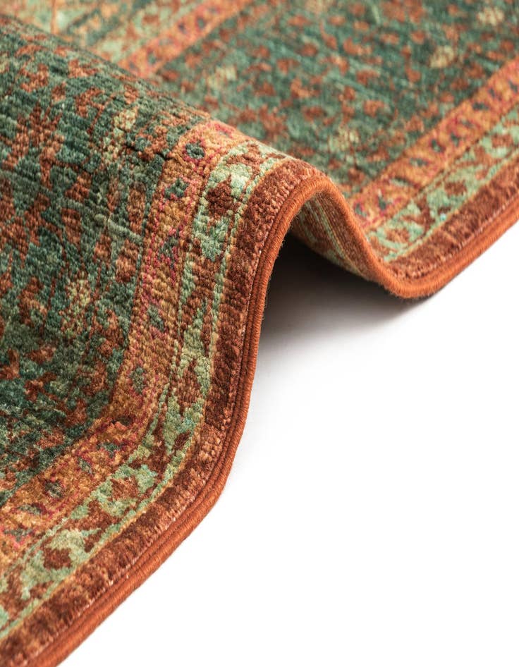 Detail image of  4' 11 x 6' 8  Hand Knotted Amina Rug