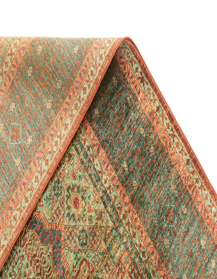 Detail image of  4' 11 x 6' 8  Hand Knotted Amina Rug