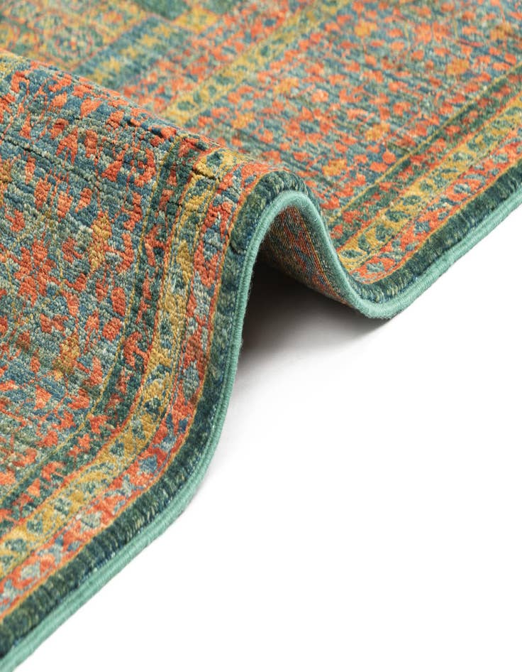 Detail image of  5' 9 x 7' 9  Hand Knotted Amina Rug