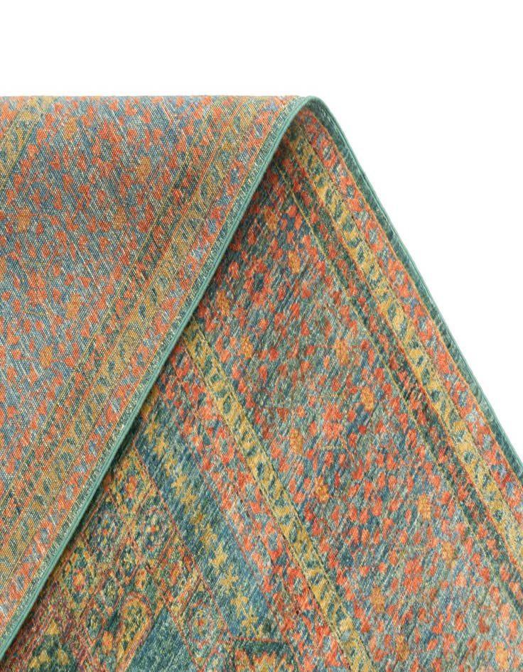 Detail image of  5' 9 x 7' 9  Hand Knotted Amina Rug