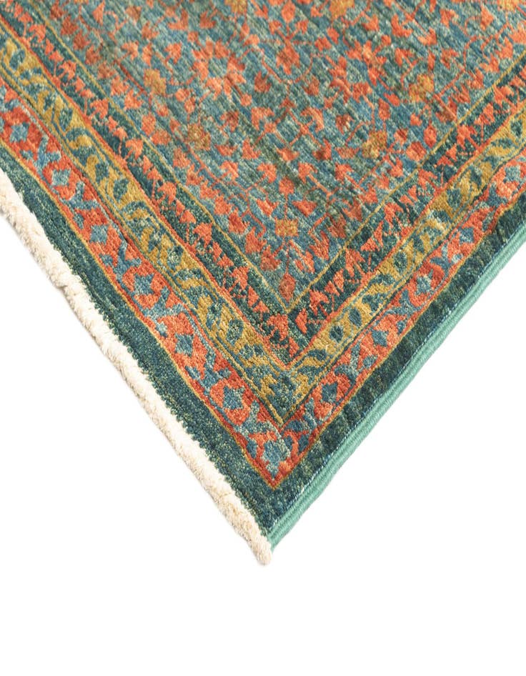 Detail image of  5' 9 x 7' 9  Hand Knotted Amina Rug