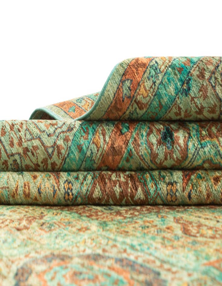 Detail image of  6' 9 x 9' 8  Hand Knotted Amina Rug