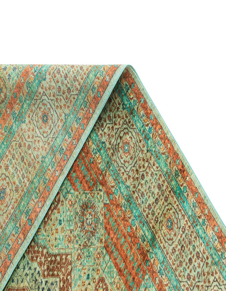 Detail image of  6' 9 x 9' 8  Hand Knotted Amina Rug