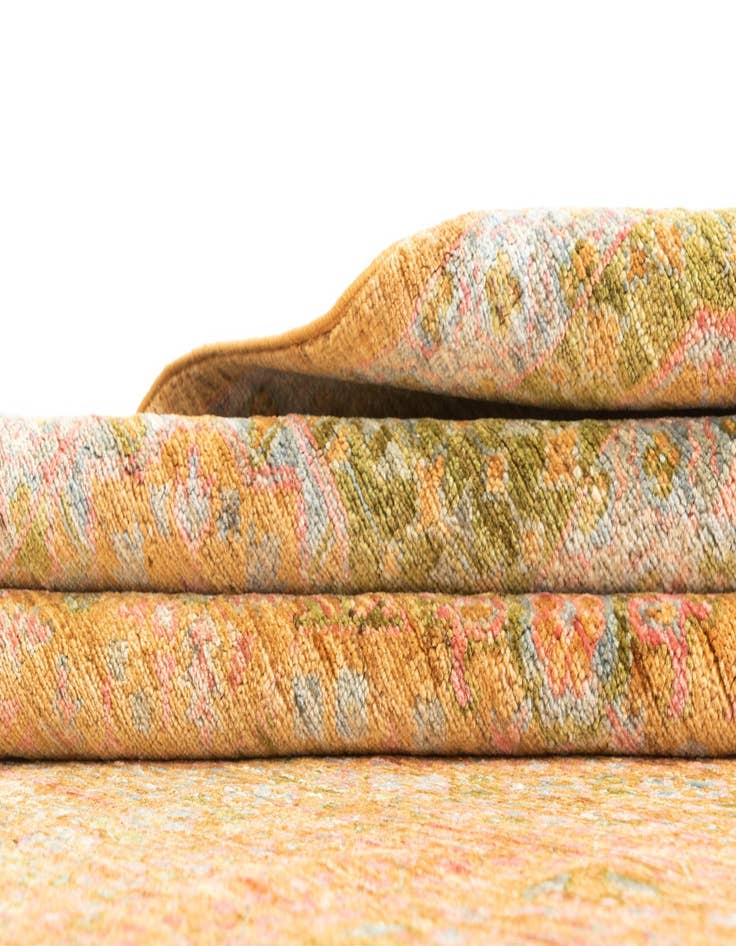 Detail image of  7' 11 x 11' 3  Hand Knotted Amina Rug