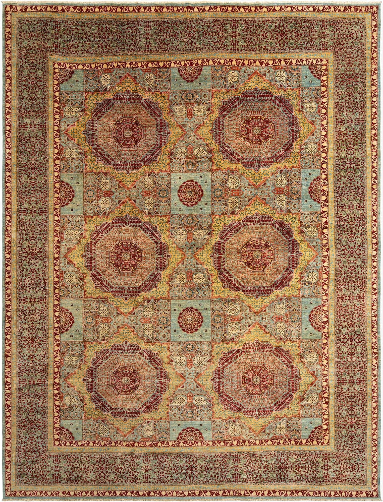  12' 3 x 15' 8 Amina Wool Rug