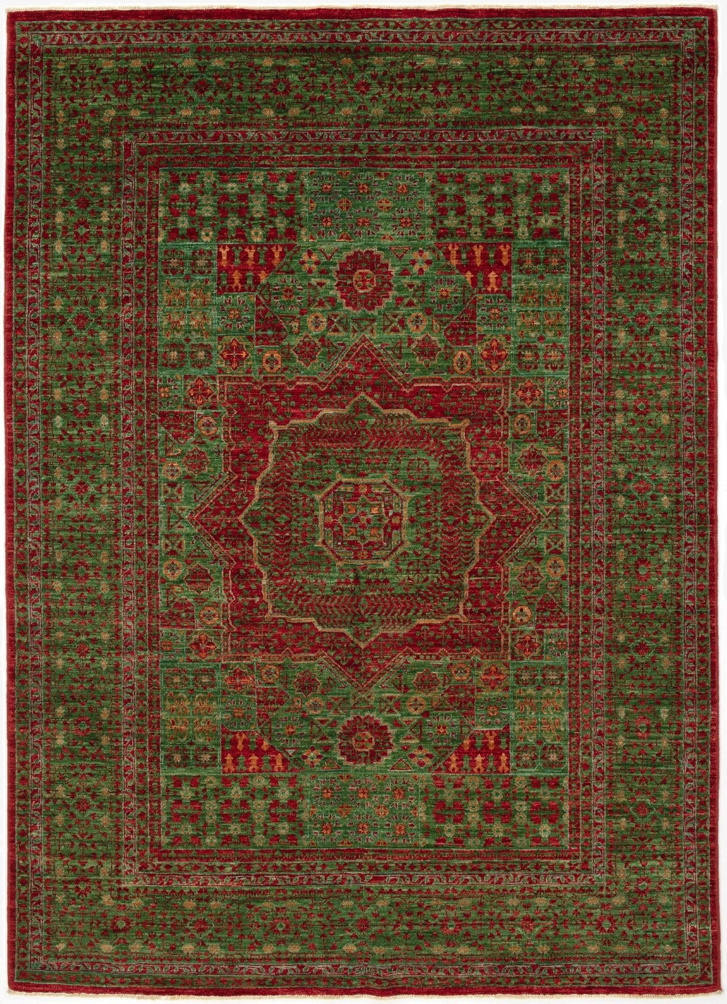  4' 9 x 6' 8 Amina Wool Rug