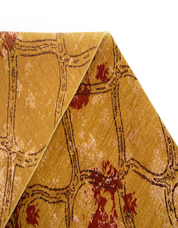 Detail image of  5' 6 x 8' Anar Wool Rug