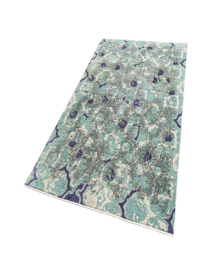 Detail image of  5' 1 x 7' 9  Hand Knotted Anar Rug