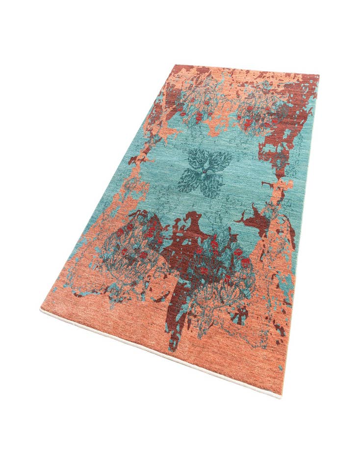 Detail image of  5' 5 x 8' 2  Hand Knotted Anar Rug