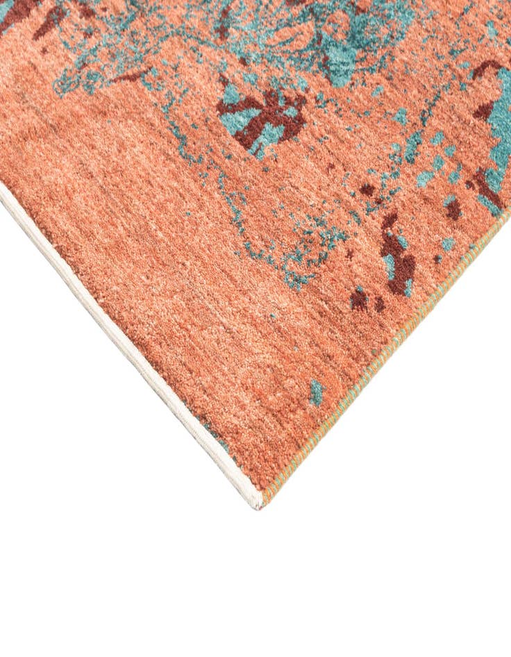 Detail image of  5' 5 x 8' 2  Hand Knotted Anar Rug