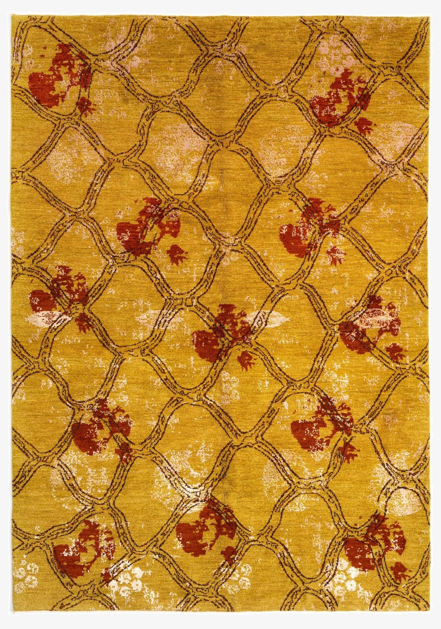  5' 6 x 8' Anar Wool Rug