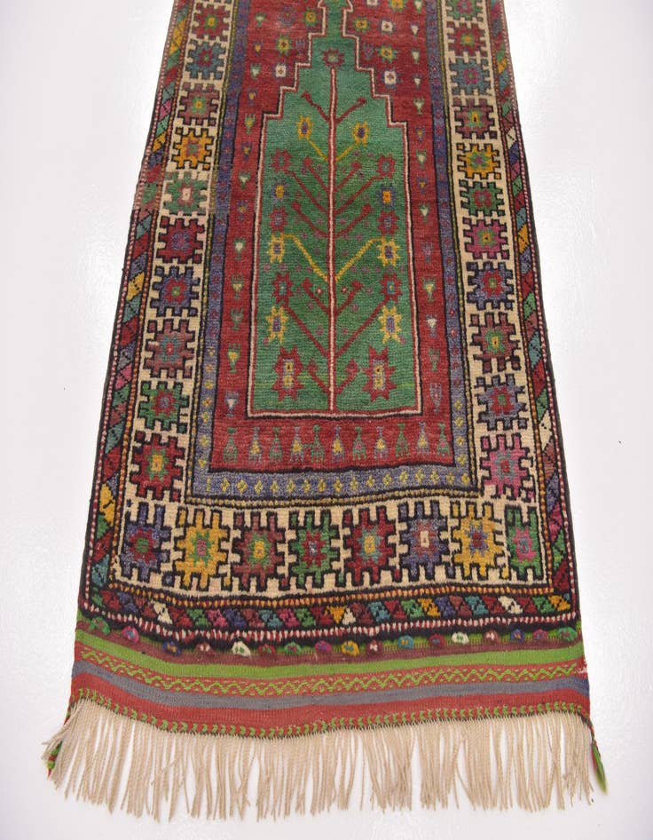 Detail image of  3' 3 x 4' 8  Hand Knotted Anatolian Wool Rug