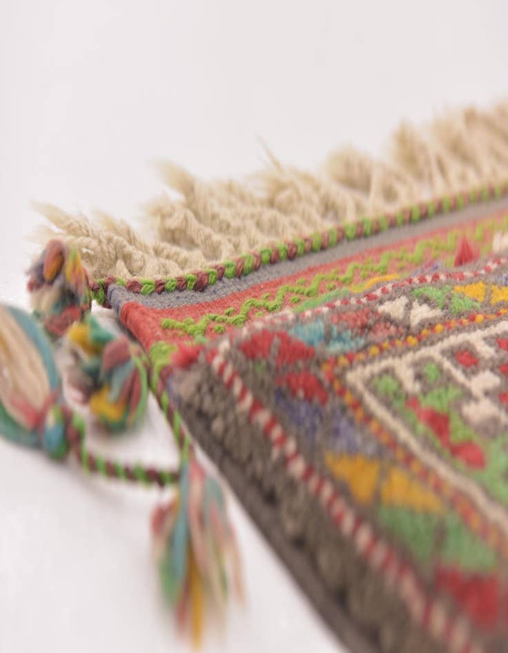 Detail image of  3' 3 x 4' 8  Hand Knotted Anatolian Wool Rug