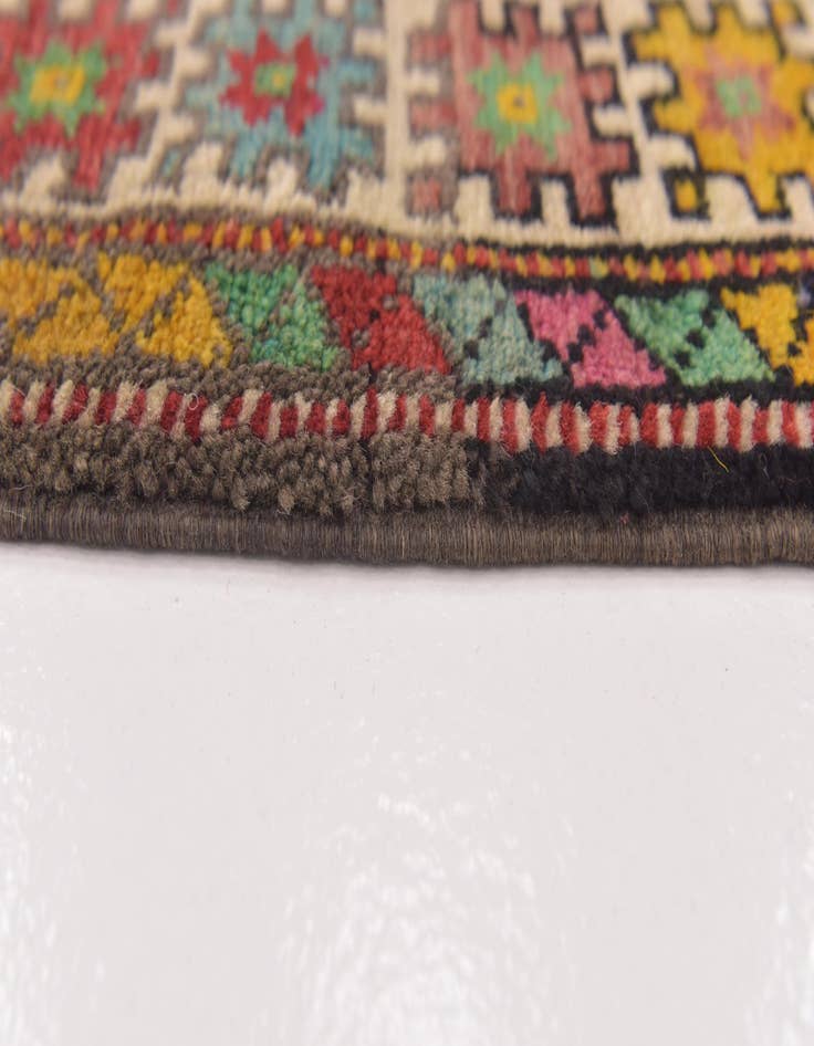 Detail image of  3' 3 x 4' 8  Hand Knotted Anatolian Wool Rug