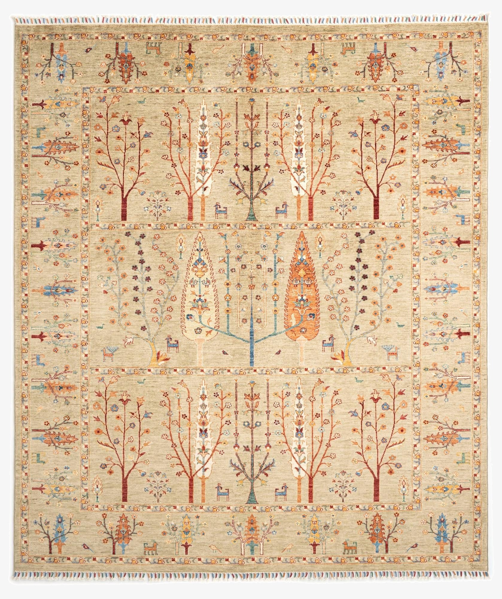  8' x 9' 4 Ariana Wool Rug