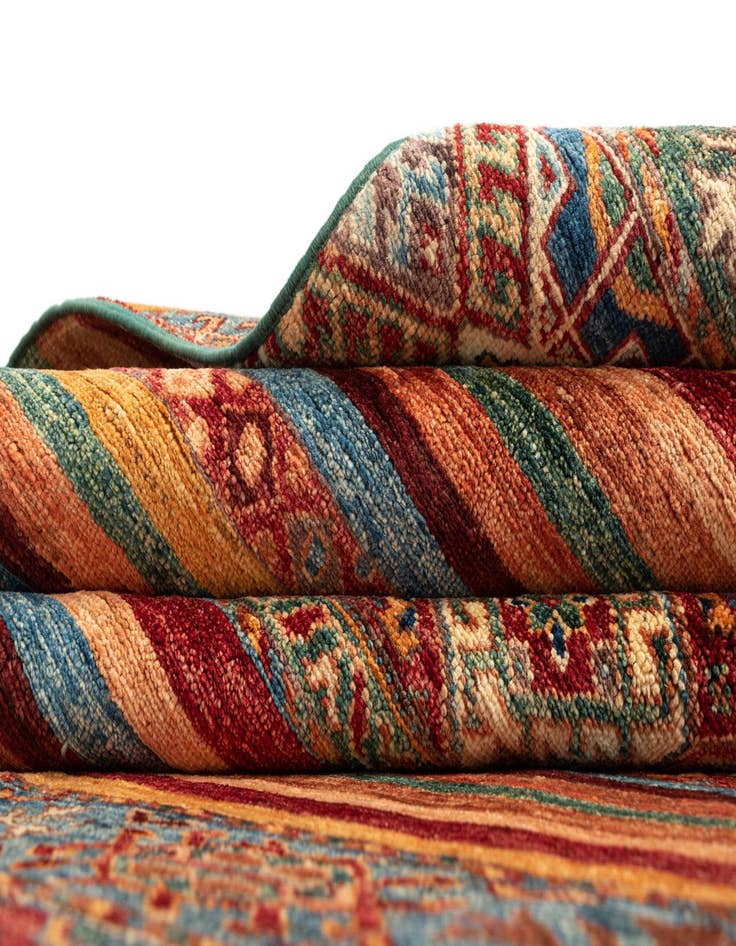 Detail image of  5' 8 x 7' 10 Ariana Ziegler Wool Rug