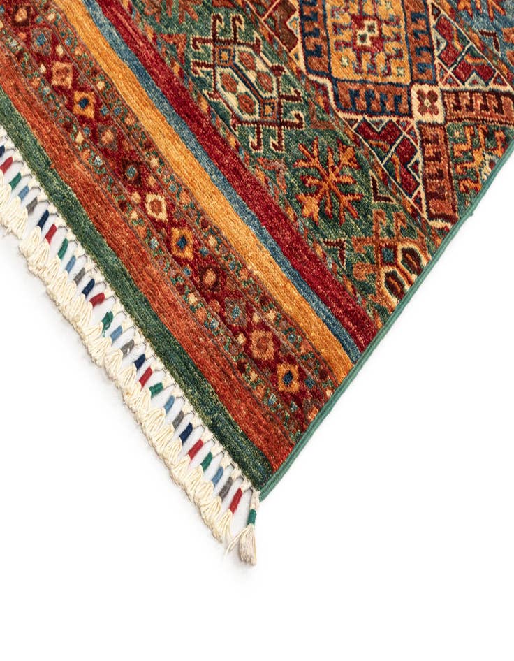 Detail image of  5' 8 x 7' 10 Ariana Ziegler Wool Rug