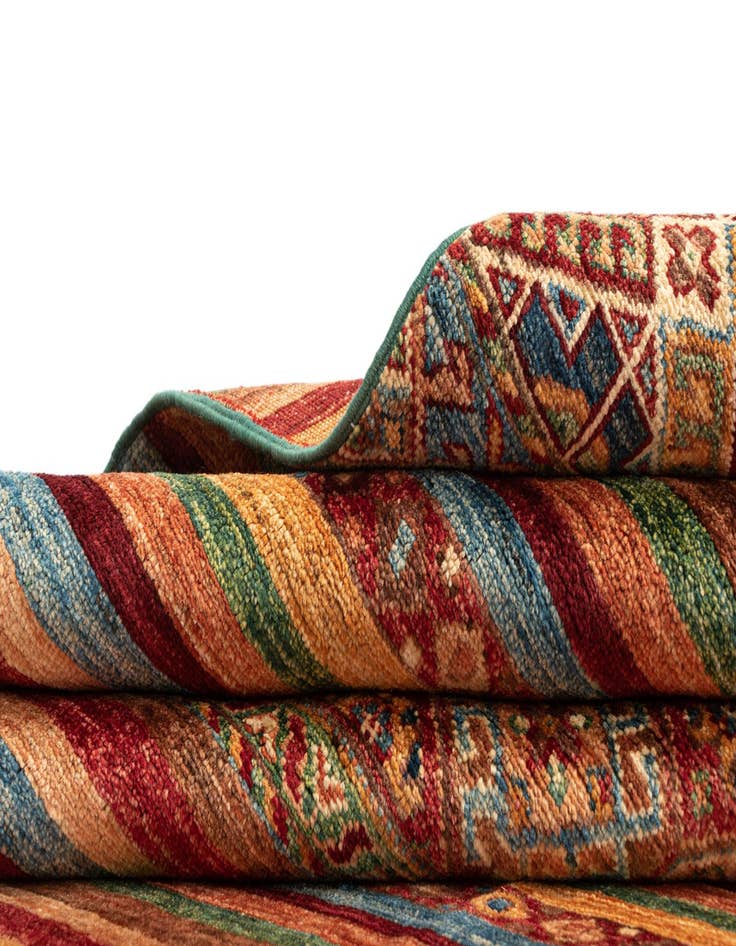 Detail image of  5' 7 x 8' Ariana Ziegler Wool Rug