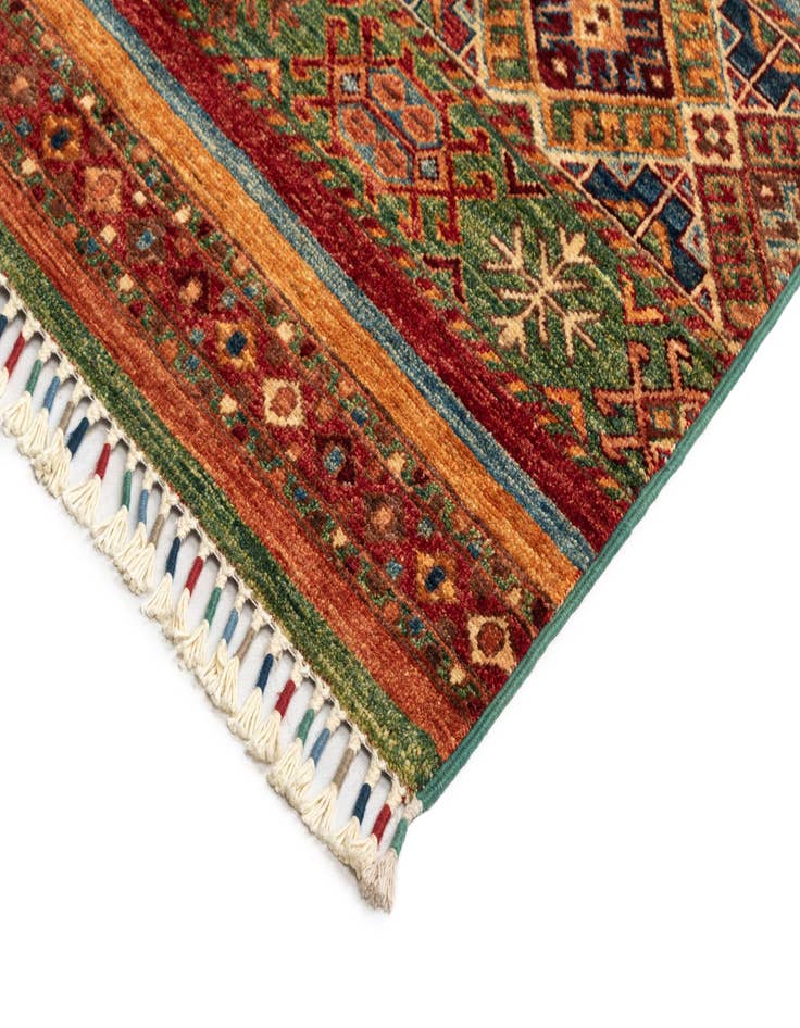 Detail image of  5' 7 x 8' Ariana Ziegler Wool Rug