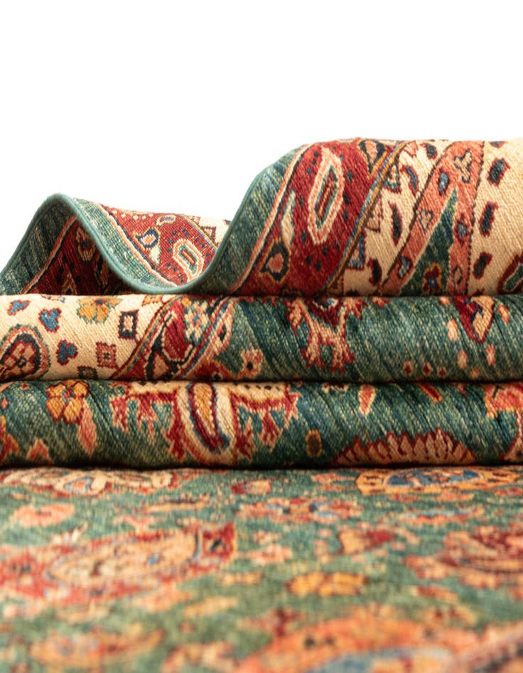 Detail image of  7' x 9' 9 Ariana Ziegler Wool Rug