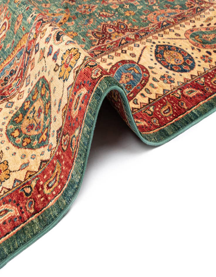 Detail image of  7' x 9' 9 Ariana Ziegler Wool Rug