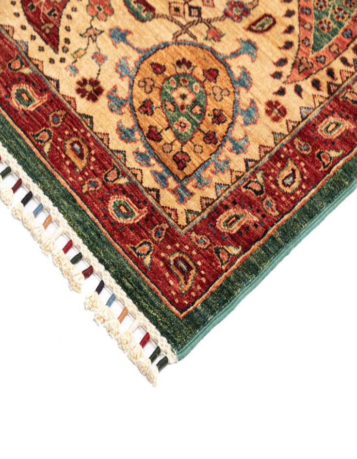 Detail image of  7' x 9' 9 Ariana Ziegler Wool Rug