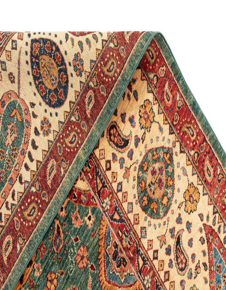 Detail image of  7' x 9' 9 Ariana Ziegler Wool Rug