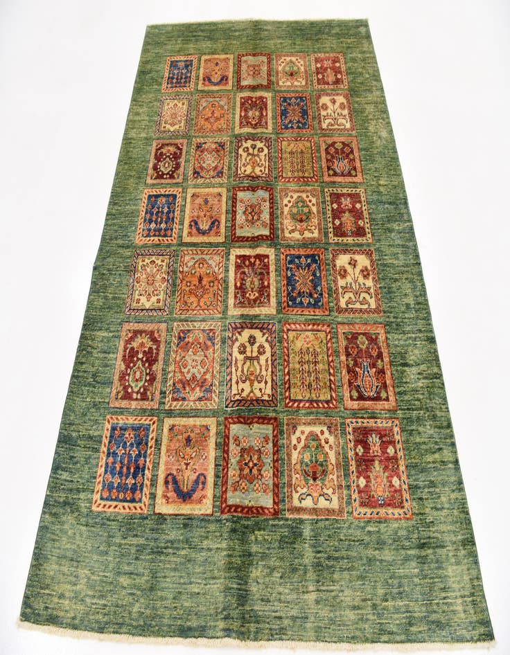 Detail image of  5' x 6' 8  Hand Knotted Ariana Ziegler Oriental Rug