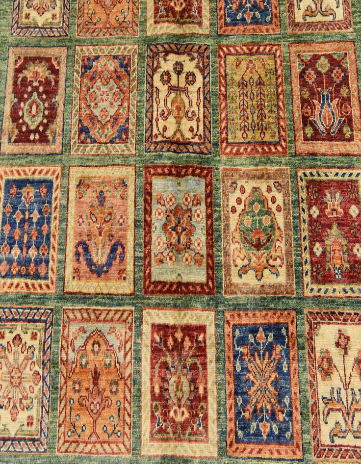 Detail image of  5' x 6' 8  Hand Knotted Ariana Ziegler Oriental Rug