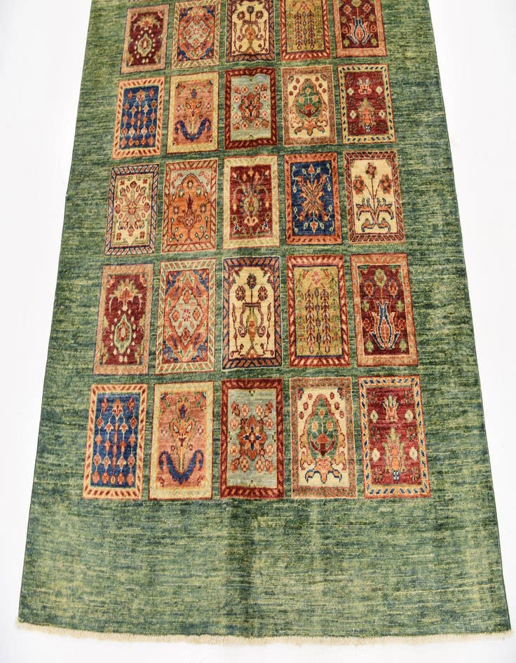 Detail image of  5' x 6' 8  Hand Knotted Ariana Ziegler Oriental Rug