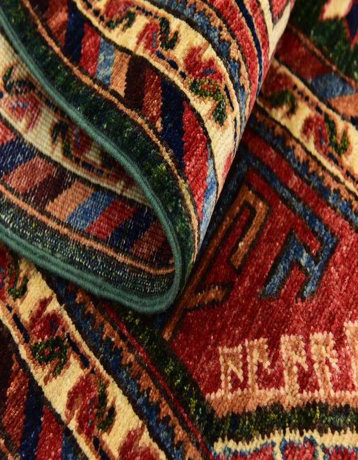 Detail image of  6' 7 x 9' 9  Hand Knotted Ariana Ziegler Rug