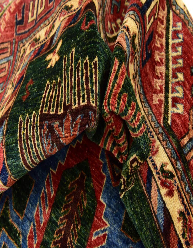 Detail image of  6' 7 x 9' 9  Hand Knotted Ariana Ziegler Rug