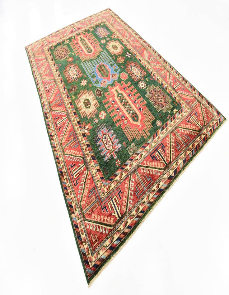 Detail image of  6' 7 x 9' 9  Hand Knotted Ariana Ziegler Rug