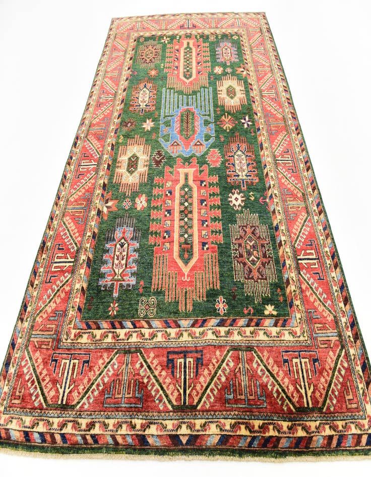 Detail image of  6' 7 x 9' 9  Hand Knotted Ariana Ziegler Rug