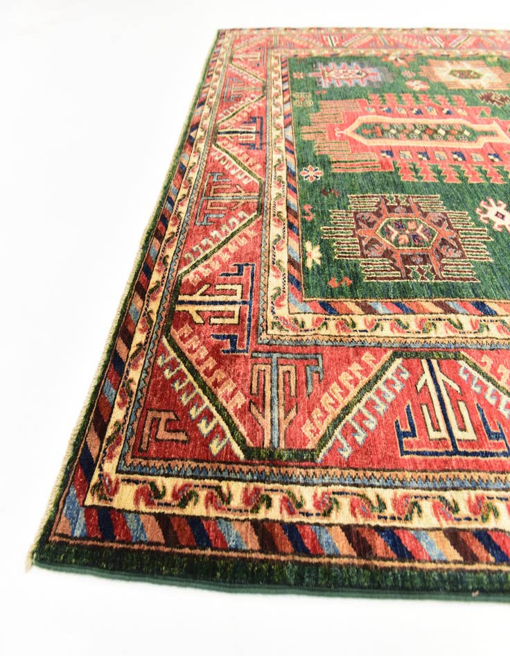 Detail image of  6' 7 x 9' 9  Hand Knotted Ariana Ziegler Rug