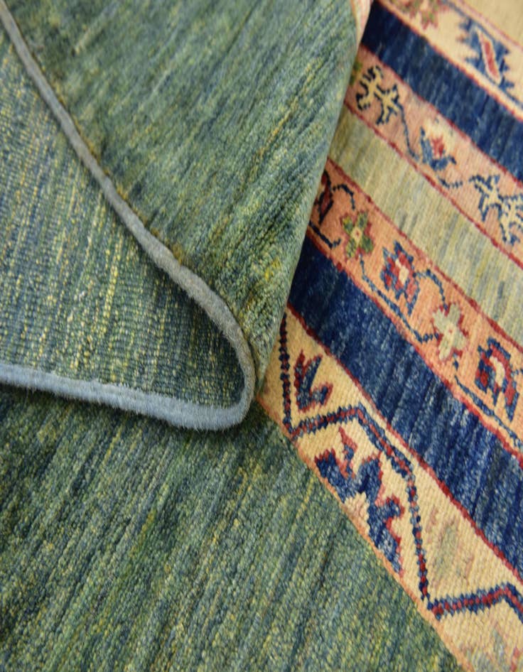 Detail image of  5' 8 x 7' 9  Hand Knotted Ariana Ziegler Rug