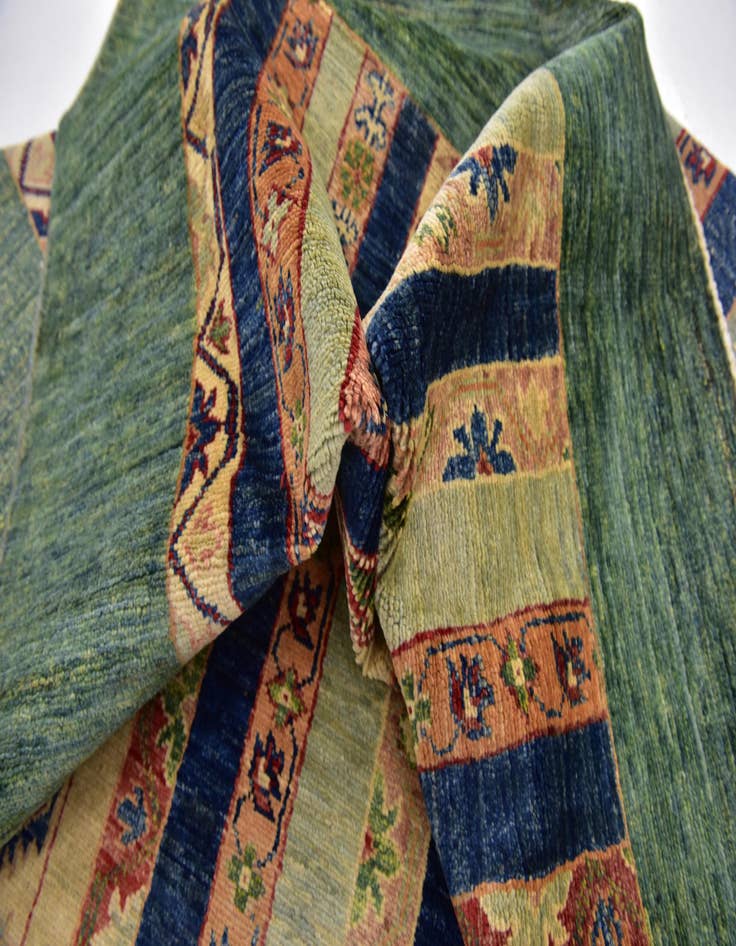 Detail image of  5' 8 x 7' 9  Hand Knotted Ariana Ziegler Rug