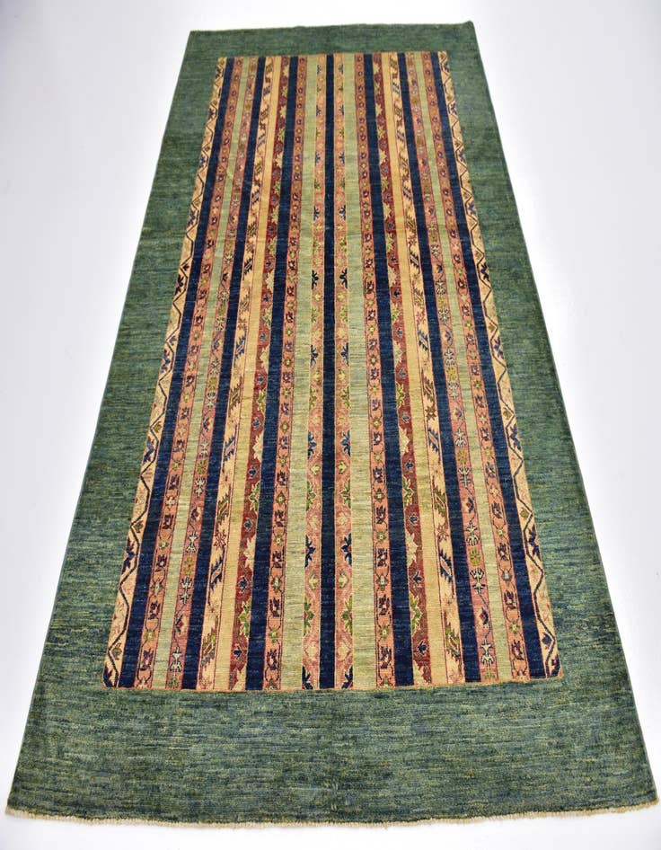 Detail image of  5' 8 x 7' 9  Hand Knotted Ariana Ziegler Rug