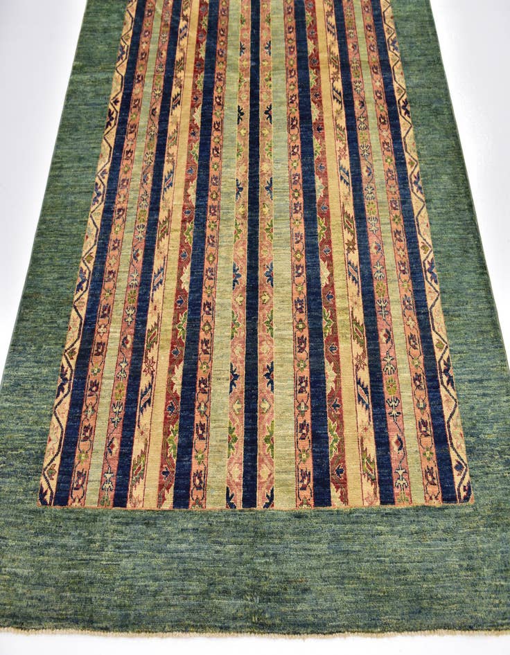 Detail image of  5' 8 x 7' 9  Hand Knotted Ariana Ziegler Rug