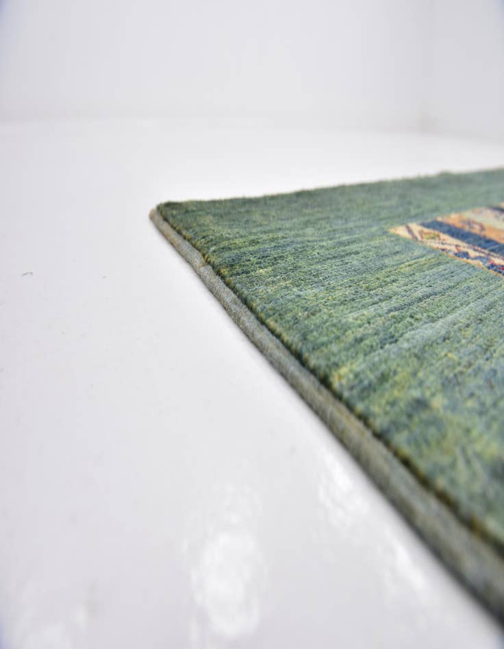 Detail image of  5' 8 x 7' 9  Hand Knotted Ariana Ziegler Rug