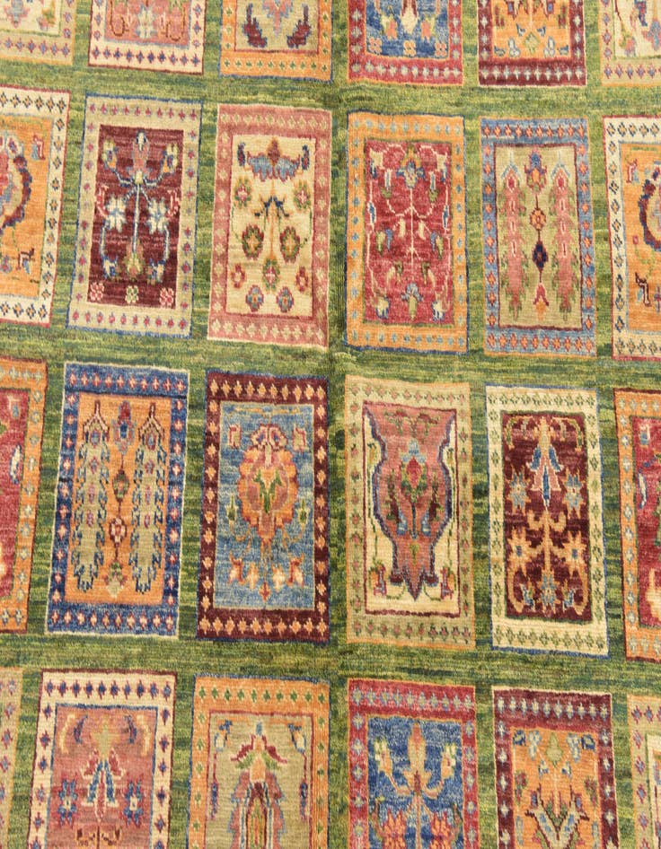 Detail image of  5' 9 x 8'  Hand Knotted Ariana Ziegler Rug