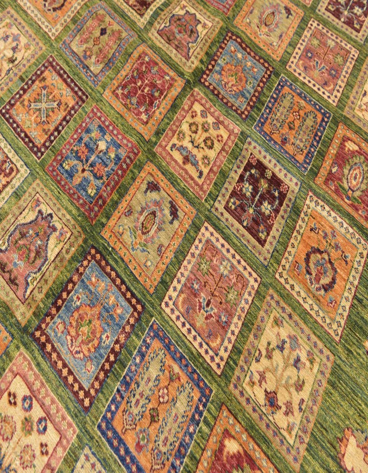 Detail image of  5' 9 x 8'  Hand Knotted Ariana Ziegler Rug