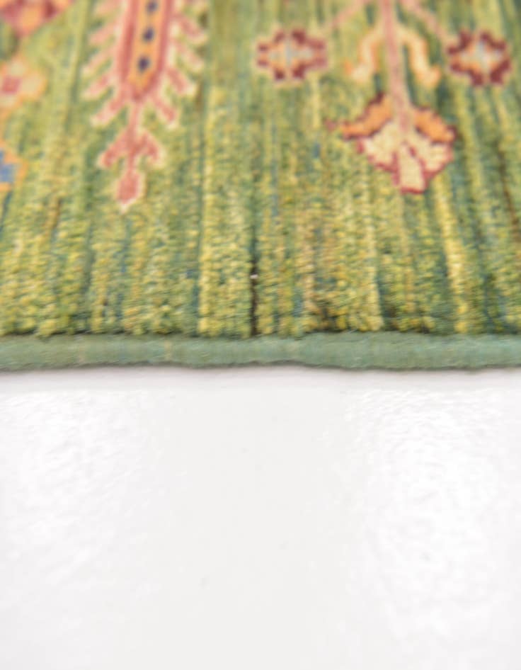 Detail image of  5' 9 x 8'  Hand Knotted Ariana Ziegler Rug