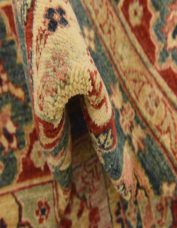 Detail image of  3' 10 x 5' 4  Hand Knotted Ariana Ziegler Rug