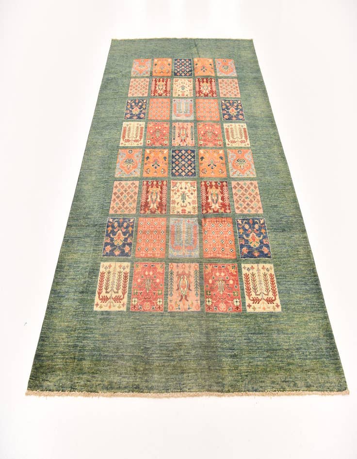 Detail image of  5' 9 x 8' 2  Hand Knotted Ariana Ziegler Rug