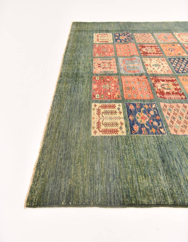 Detail image of  5' 9 x 8' 2  Hand Knotted Ariana Ziegler Rug