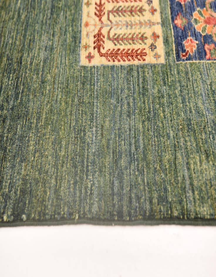 Detail image of  5' 9 x 8' 2  Hand Knotted Ariana Ziegler Rug