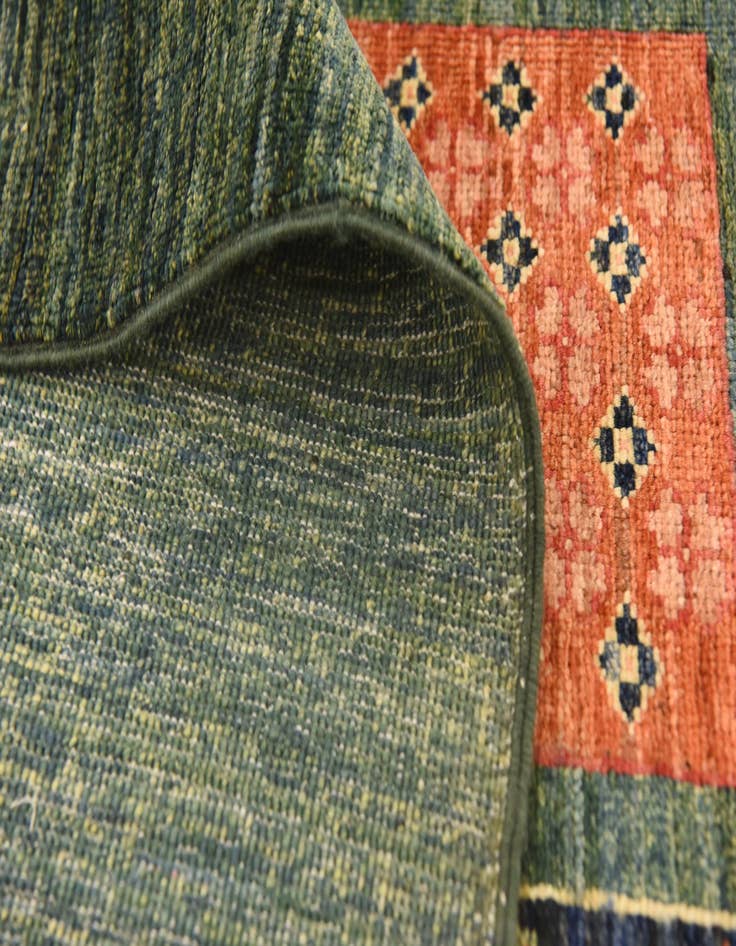 Detail image of  5' 9 x 8' 2  Hand Knotted Ariana Ziegler Rug