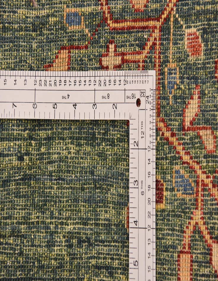 Detail image of  6' 6 x 10' 3  Hand Knotted Ariana Ziegler Wool Rug