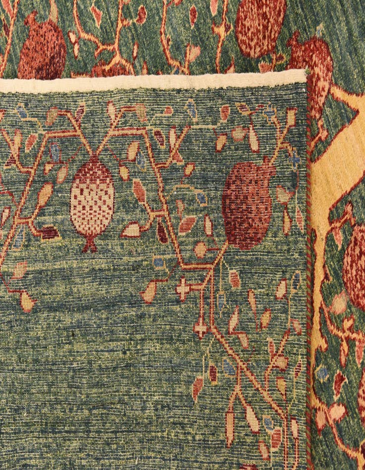 Detail image of  6' 6 x 10' 3  Hand Knotted Ariana Ziegler Wool Rug